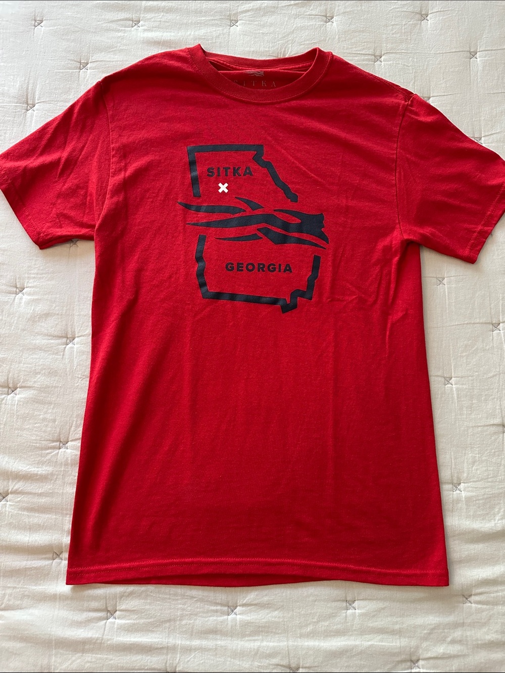 Sitka Georgia Red Graphic T-Shirt